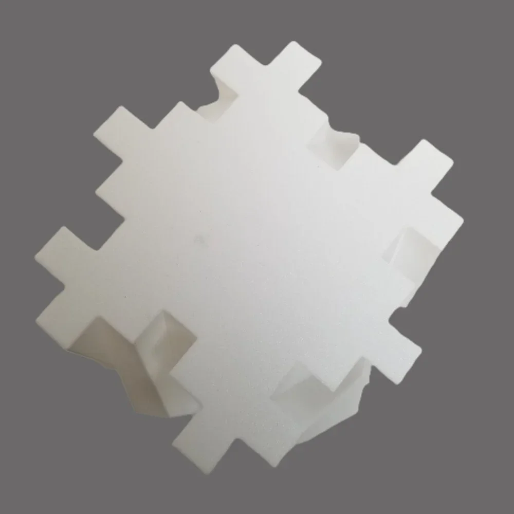 3D Printed Vase White Geometric Modern Minimalist Home Decor Sculptural